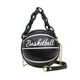 thumbnail image 2 of Dpityserensio Personalized Round Female Bag Chain Basketball Bag All-match Satchel Small Bag, 2 of 4