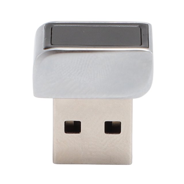 Dongle Para PC Con Escáner De Huellas Dactilares, Lector De Huellas Dactilares USB Antiparodia De aleación De Zinc De Alta Seguridad Para PC Y Portátil