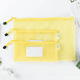 thumbnail image 3 of Bolsa de PVC con ranura para tarjeta de visita, bolsa de archivo de rejilla impermeable con logotipo publicitario, 3 of 4