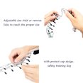 thumbnail image 3 of LELINTA Adjustable Dog Training Prong Prong Dog Training Collar Steel Chrome Plated Dog Prong Collar, Pinch Collar for Dogs, Dog Correction Collar,Training Collar, 3 of 6