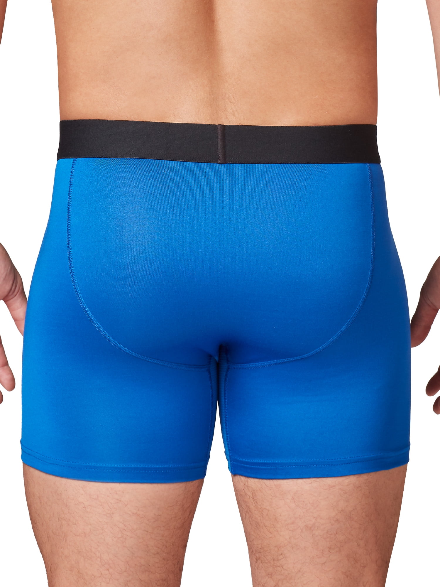Athletic Works Men's Pro Form Boxer Brief, 6 Pack