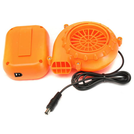 Orange Mini Fan Blower for Mascot Head Inflatable Costume 6V 4.8W Powered by Dry Battery