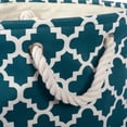 thumbnail image 3 of DII Round Lattice Decorative Bin, Small, 100% Polyester, Multiple Colors/Sizes, 3 of 6