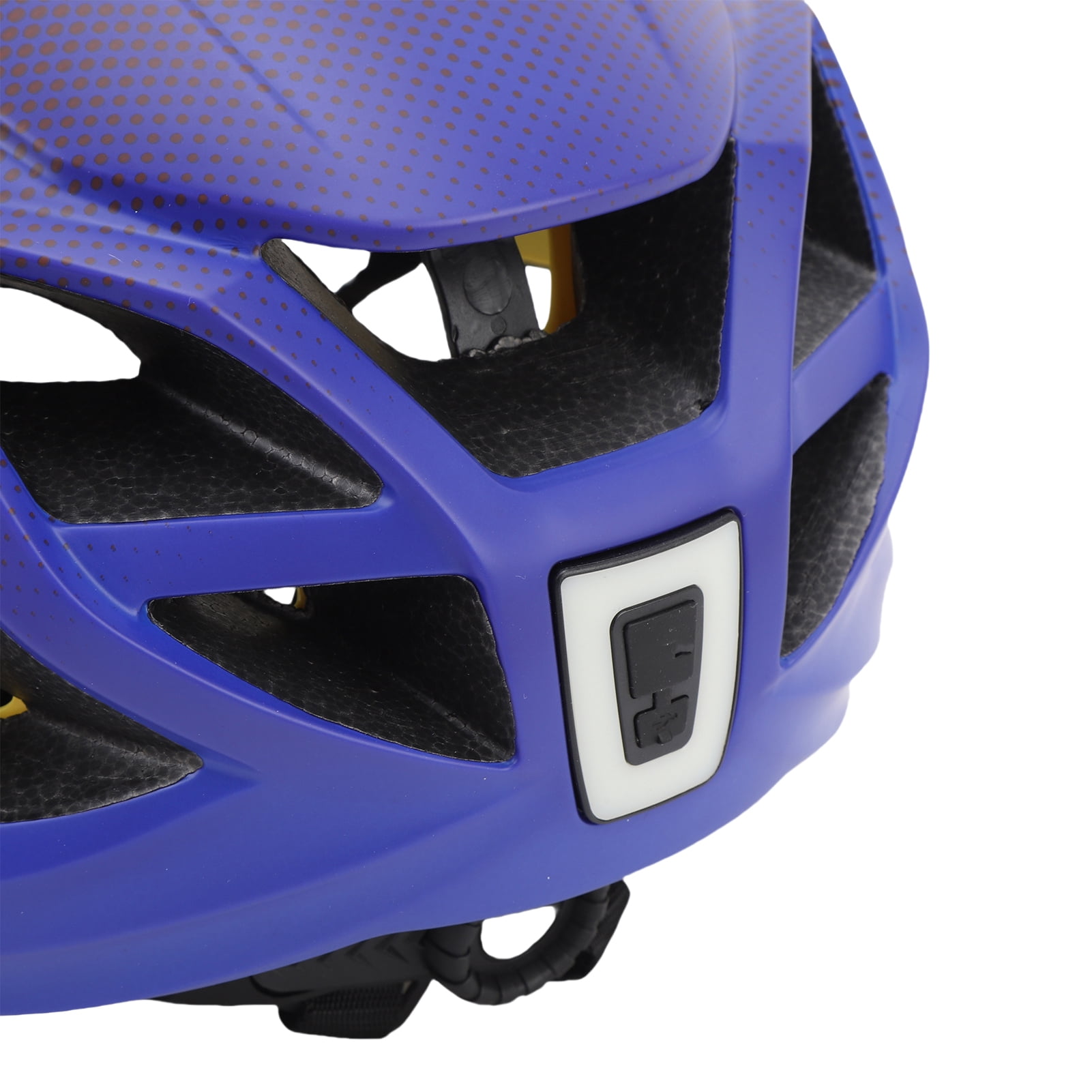 YAHHU MIPS Technology Adult Cycling Bike Helmet with Rechargeable LED Light and Magnetic Goggles for Mountain Road Bicycle Riding Violet Large Size (11.8 inches / 30 cm)