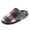 Pink, variant on Men Slippers Knit Memory Foam with Arch Support Winter Warm Lined Anti-Skid Print Elastic Comfy Retro Indoor House Shoes Bride Gifts