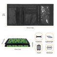 thumbnail image 6 of CHAQLIN Coin Pockets Tractor Field Pattern Lightweight Kids Trifold Wallet for Travel, Polyester Dustproof Trifold Card Wallet, 6 of 7