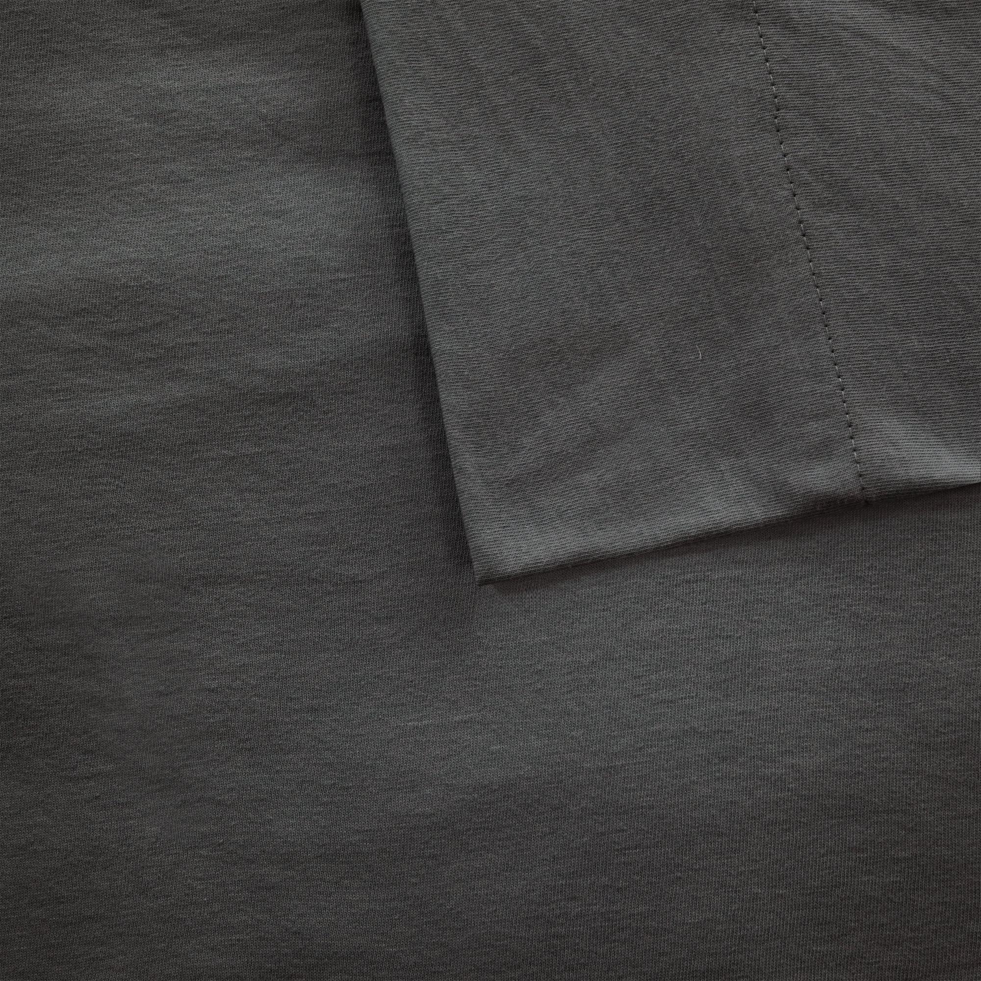 Comfort Classics All Season Cotton Blend Jersey Knit Sheet Set, Dark Grey, Twin XL