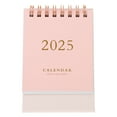 thumbnail image 1 of Miangastore Mini Calendrier de Bureau 2024 2025 Calendrier de Table Décor Spiralé 2 Pcs, 1 of 9