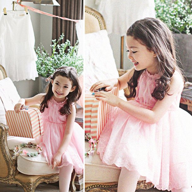 Kids Baby Girl Princess Dress Kid Party Pageant Vestidos de novia Likrtyny Para estrenar
