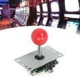 thumbnail image 4 of 1 Player Arcade Joystick DIY Kit -  8 X 30 Snap Button  2 X 24 Snap Button  10 X Button Connection Wire  1 X Joystick Wire & Joystick & Ball  Game Arcade DIY Kit Replacement, 4 of 8