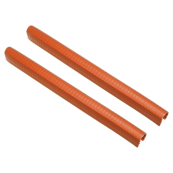 Uxcell 11.8" Skateboard Deck Guards Protector, 2 Pack Skate Deck Edge Protection, Orange