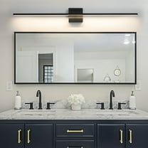 Modern Vanity Lighting Fixtures 24/30/39 inch Bathroom Vanity Lights Over Mirror Wall Sconce for Bathroom 39-Inch - Black