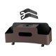 thumbnail image 1 of Organizador de respaldo de asiento Caja de pañuelos Caja de almacenamiento para asiento trasero Multifuncional Universal Marrón, 1 of 7