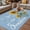 sky blue, variant on Violet Sunshine Sunflower Outdoor Rug for Patio/Deck/Porch, Non-Slip Large Area Rug 3 x 5 Ft, Pastoral Bees Farmhouse Floral Indoor Outdoor Rugs Washable Area Rugs, Camping Rug Carpet Runner