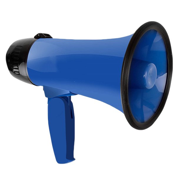 Bullhorn Horn Megaphone Bull Speakermicrophone Hand Held Kids Handheld