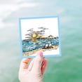 thumbnail image 3 of Summer Beach Clear Stamps PVC Plastic Transparent Stamps Sunset Vacation Beach Stamps Greeting Card Stamps Sealed Stamps for DIY Scrapbooking Album Decorating Card Craft Making, 3 of 9