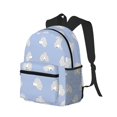thumbnail image 2 of Vsdgher Cute Poodle Dog Print Unisex Large Capacity Bookbag Schoolbag Casual Daypack for High School/College/Teens/Travel/Work, 2 of 8