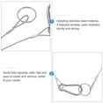thumbnail image 2 of Miangastore Stainless Steel Cable Tether Silver 6Pcs 41.66X0.98X0.20in, 2 of 8