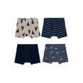 thumbnail image 1 of Paquete de 4 bóxers para niños GAP en gris jaspeado claro XXL, 1 of 1