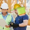 thumbnail image 7 of vlrwzc Construction Safety Reflective Hard Hat Neck Shield Helmet Sun Shade Reflective Stripe Kit Summer Sun Protection Prevent Sunburn, 7 of 7