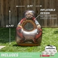 thumbnail image 2 of GoSports Inflataman Baseball Toss Challenge - Inflatable Catcher Strike Zone Pitching Game, 2 of 6