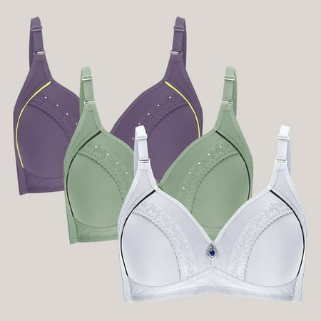 LLYWEY Ladies Bras Discounts Bras Women No Underwire Ladies Balconette Bra Style-721 Women Seamless Bra Feature Adult Female Sport Sports Bras Multicolor 42B