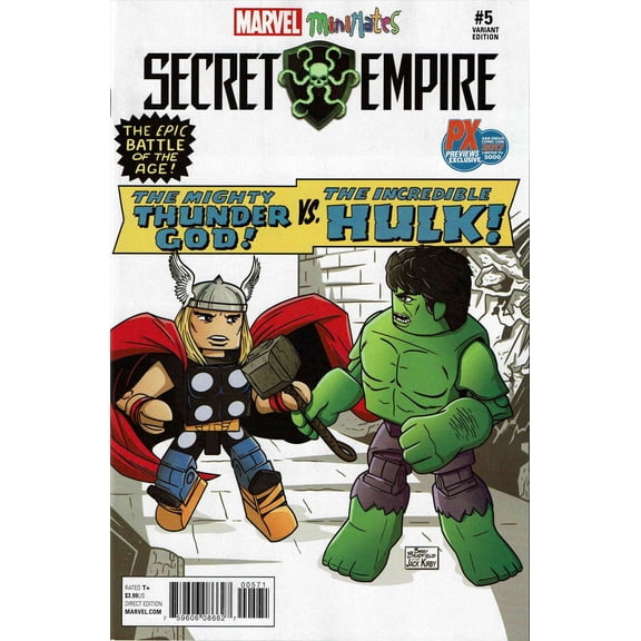 Secret Empire #5F VF ; Marvel Comic Book