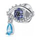 thumbnail image 3 of Charm de plata de ley con ojo misterioso brillar Electrónica, 3 of 5