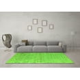 thumbnail image 3 of Ahgly Company Indoor Rectangle Oriental Green Modern Area Rugs, 7' x 9', 3 of 4