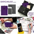 thumbnail image 4 of Clever Fox Budget Book 2.0 - Financial Planner Organizer & Expense Tracker Notebook. Money Planner for Monthly Budgeting and Personal Finance. Colored Edition, Compact Size (5.3" x 7.7") - Purple, 4 of 6