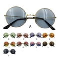 thumbnail image 4 of Gafas de sol Vogacara Estilo Marco de metal multifuncional dorado rosa, 4 of 6