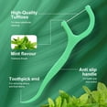 thumbnail image 4 of Disposable Mint Dental Floss Picks - Portable for Deep Interdental Cleaning, 4 of 6
