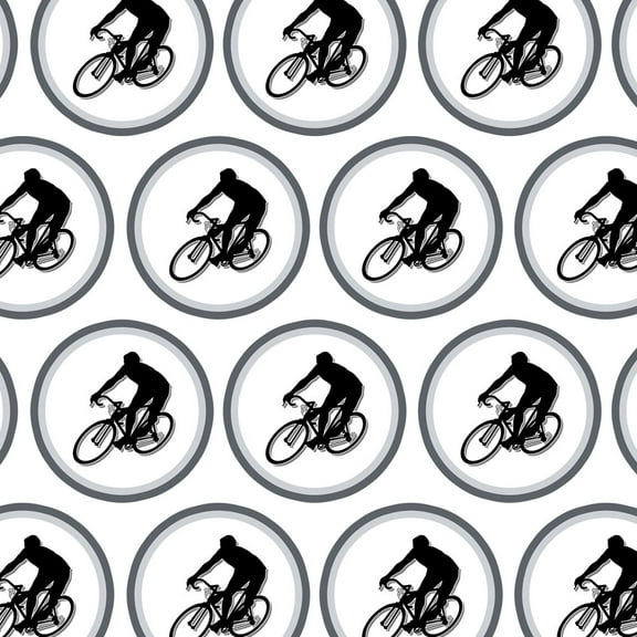 Cycling Cycle Biking Premium Gift Wrap Wrapping Paper Roll