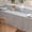 Gray, variant on VEGCOO Linen Tablecloth 55x70 Inch, Gray Wide Hem Waterproof & Oil-Proof Washable Rectangle Table Cloth, Farmhouse Rustic Design, Stain-Resistant Non-Slip Wrinkle-Free for Dining Kitchen Outdoor