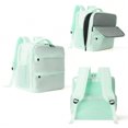 thumbnail image 2 of JUNWELL Release Buckle Decor Functional Backpack Laptop Backpack Business Travel Anti Theft Slim Durable Laptop Backpack Water Resistant College School Computer Bag For Women Men Fits 15., 2 of 7