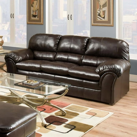 Simmons Upholstery Vintage Riverside Bonded Leather