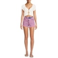 thumbnail image 2 of Madden NYC Juniors' Super High Rise Denim Shorts, 2 of 5
