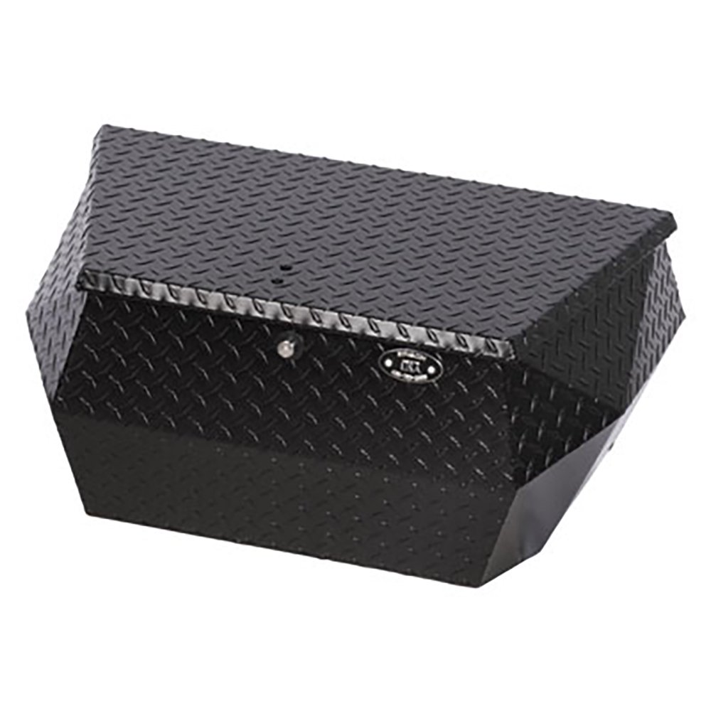 Ryfab Aluminum Cargo Storage Box Black Compatible With Polaris RANGER