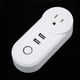 thumbnail image 3 of Toma de corriente inteligente WiFi con puerto USB compatible con control de voz enchufe estadounidense 100-240V, 3 of 5