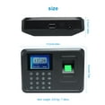 thumbnail image 4 of Dcenta 2.4in Intelligent Biometric Fingerprint Password Attendance Machine Employee Checking-in Recorder, 4 of 6