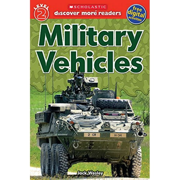 Pre-Owned Scholastic Discover More Reader Level 2: Military Vehicles (Paperback) 9780545673518