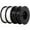 Black and White, variant on Epelay PLA Plus 3D Printer Filament, 1.75mm, 4 x 1kg Spools, Black, Compatible with Most FDM Printers