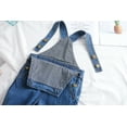 thumbnail image 6 of KIDSCOOL SPACE Baby Boy Girl Ripped Denim Cute Workwear,Fashionable Kids Jean Overalls, 2-3 Years, 6 of 8
