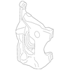 Genuine OE Infiniti Disc Brake Caliper - 41111-5DA0D