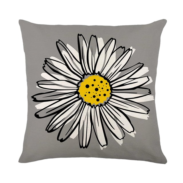 Funda de almohada para abrazar, resistente al agua, antiincrustante y a prueba de aceite, almohada de lino de poliéster para sala de estar, cojín de sofá para el hogar Wmkox8yii HFSH4262