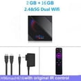 thumbnail image 2 of Receptor de televisión Quad Core TV Box 4k para Android 10.0 USB2.0 Media Player Set Top Box AU Plug 2G / 16G Scienceny EL000148-04B, 2 of 2