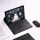 thumbnail image 2 of Cubierta Teclado BT Descompuesto para Tab Plus Backboard Case Con, 2 of 9