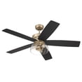 thumbnail image 4 of Craftmade Lighting - Gibson - 5 Blade Ceiling Fan with Light Kit In Contemporary, 4 of 17