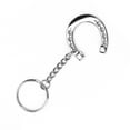thumbnail image 3 of Horse Bits Keychain, Individual Snaffle Keychain Exquisite Horseshoe Keychain  For Nail Clippers For Ear Picks, 3 of 8