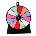 thumbnail image 4 of perfeclan Color Rotating Wheel Drinking Game for Adults Acrylic Reusable Roulette Wheel Fortune Wheel for Club Shops Gatherings Show, 4 of 9